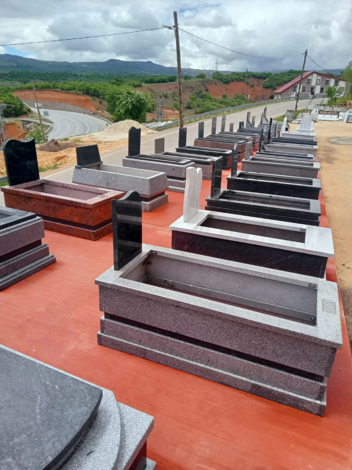 Tunceli Üç Katlı Mezar Modelleri | Kırmızıtoprak Mermer